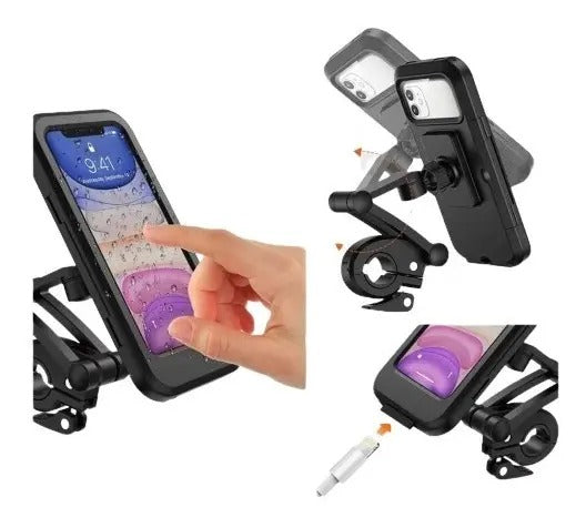 SOPORTE DE CELULAR PARA MOTO O BICICLETA