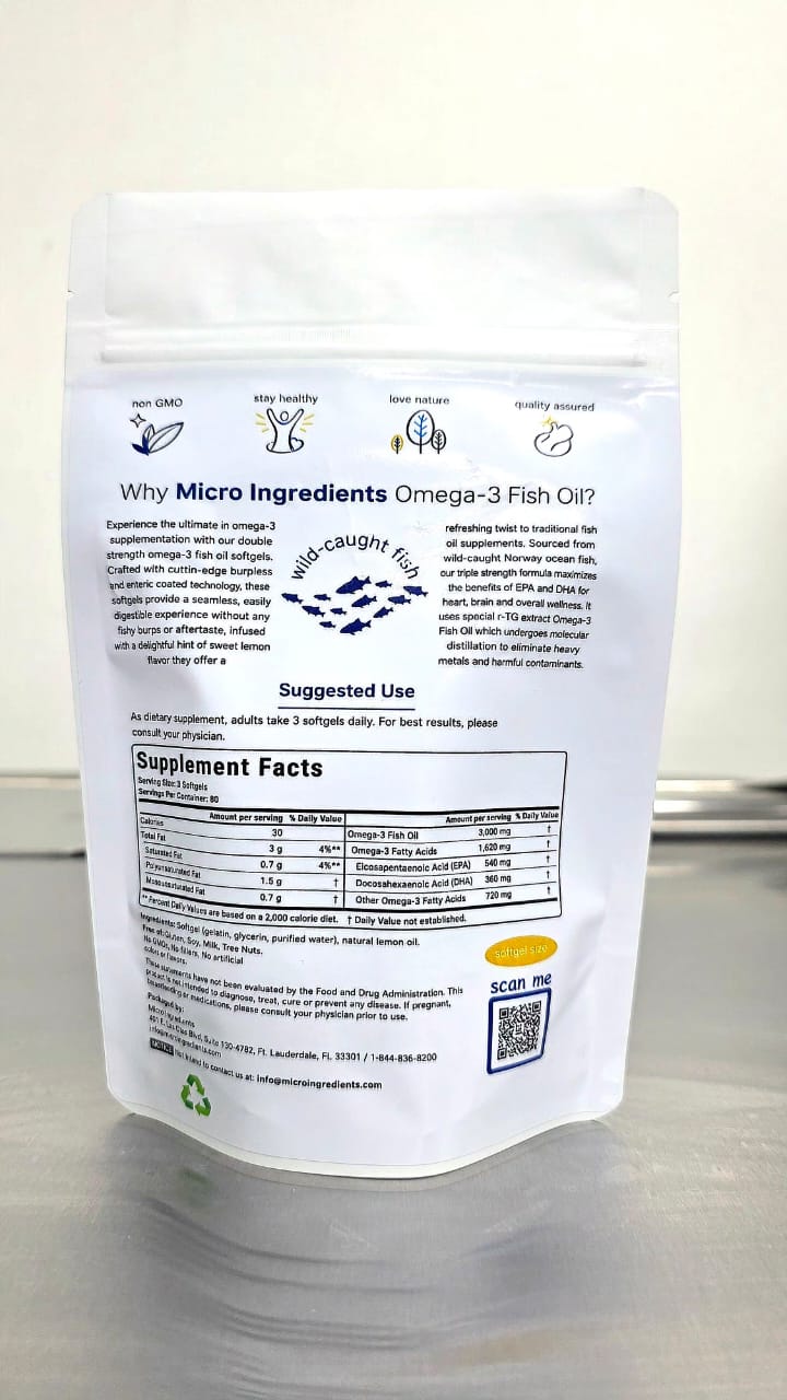 OMEGA 3 Fish Oil Soft Gel