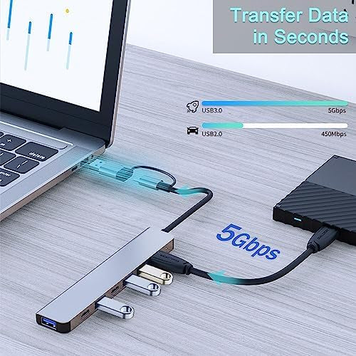 CONECTOR HUB  USB TIPO C